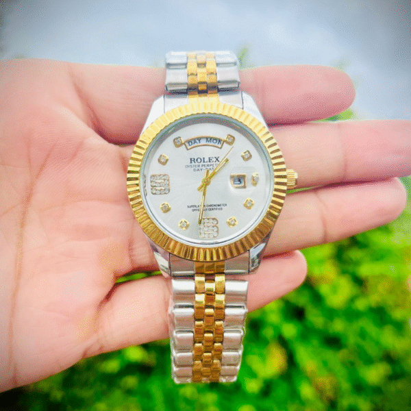 Rolex Day-Date Two-Tone with Diamond Dial